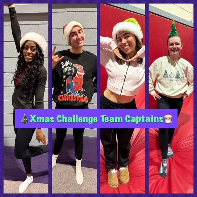 Christmas Fun at Tryst Gymnastics Club