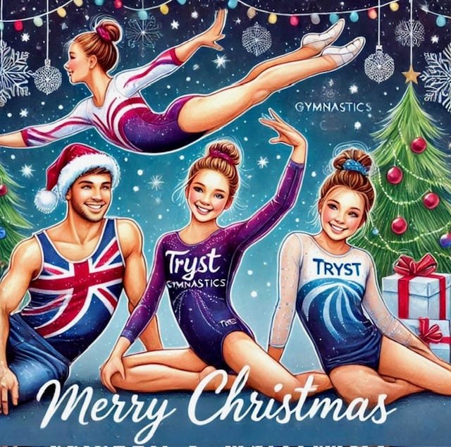 Merry Christmas from all the Team at Tryst Gymnastics Club