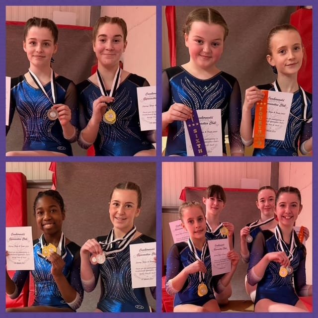 Classy at Cumbernauld Floor & Vault  Gymnastics Competition