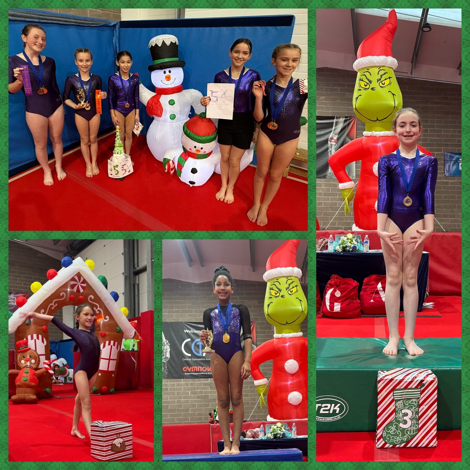 Winter Wonderland Sparkle at CGA Gymnastics competition
